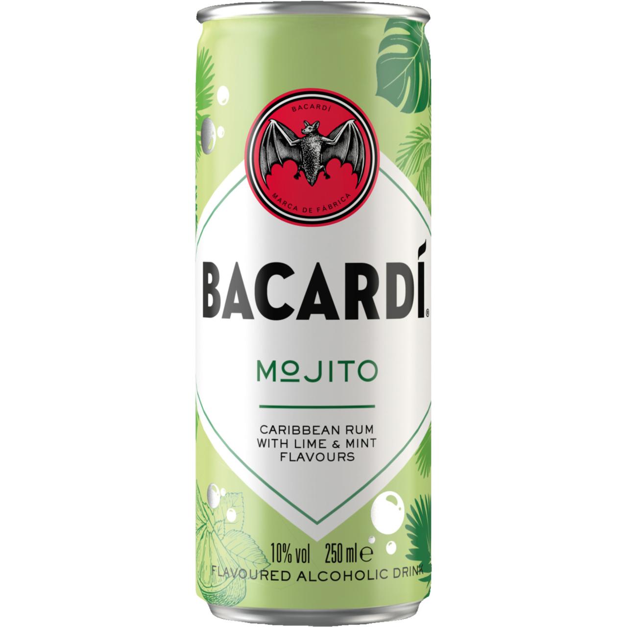 DPG Bacardi Mojito 10 % 0,25l Ds