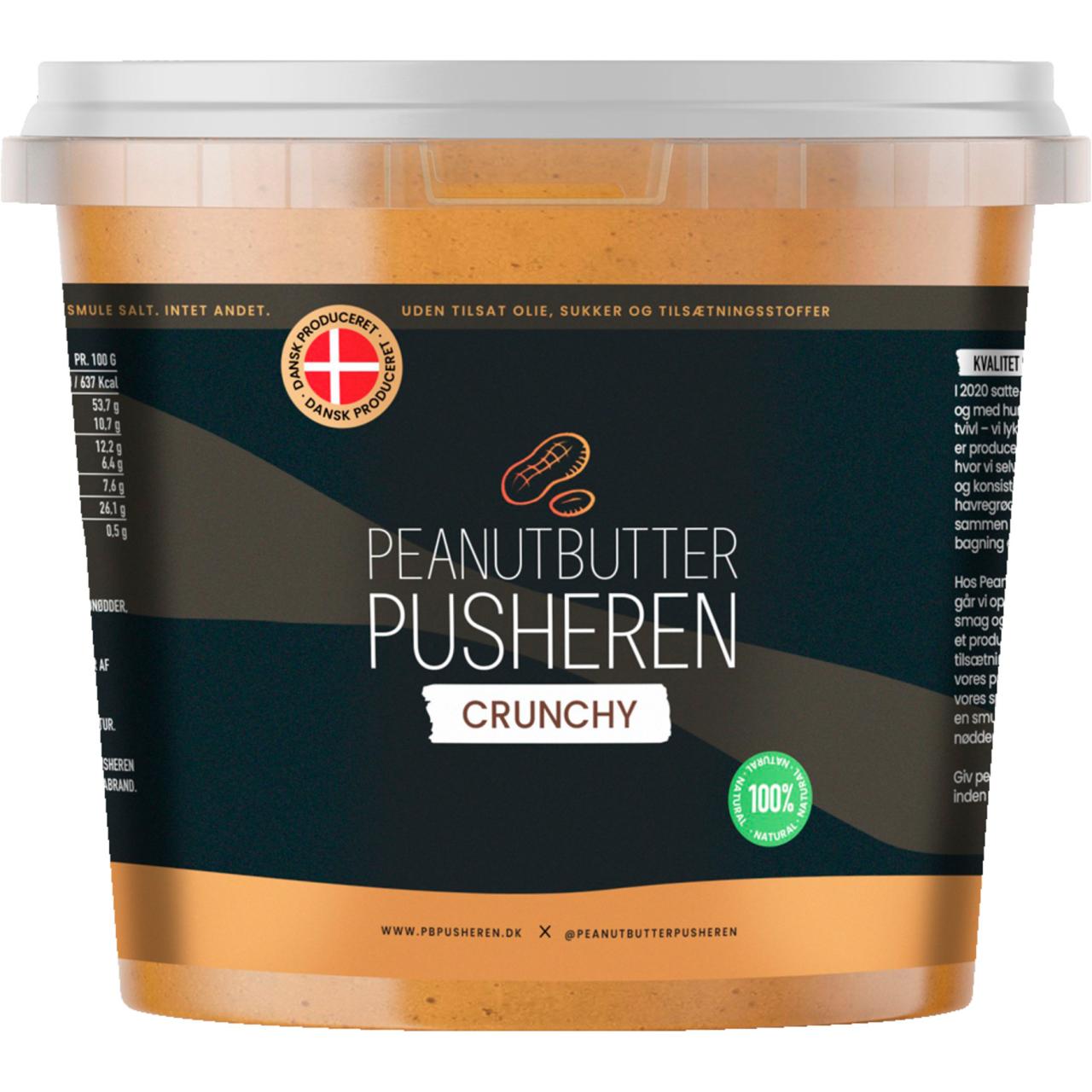 Peanutbutter Pusheren Crunchy Peanutbutter 1000g