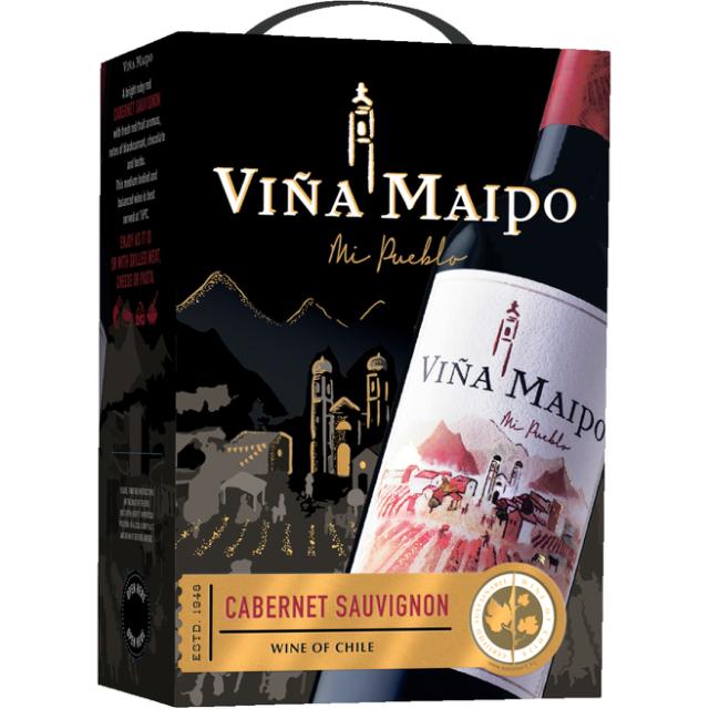 Vina Maipo Cabernet Sauvignon 12% 3l BIB