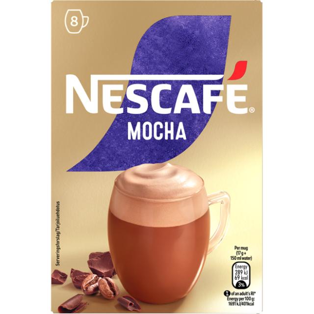 Instant Nescafé Mocha 8 stk 136g