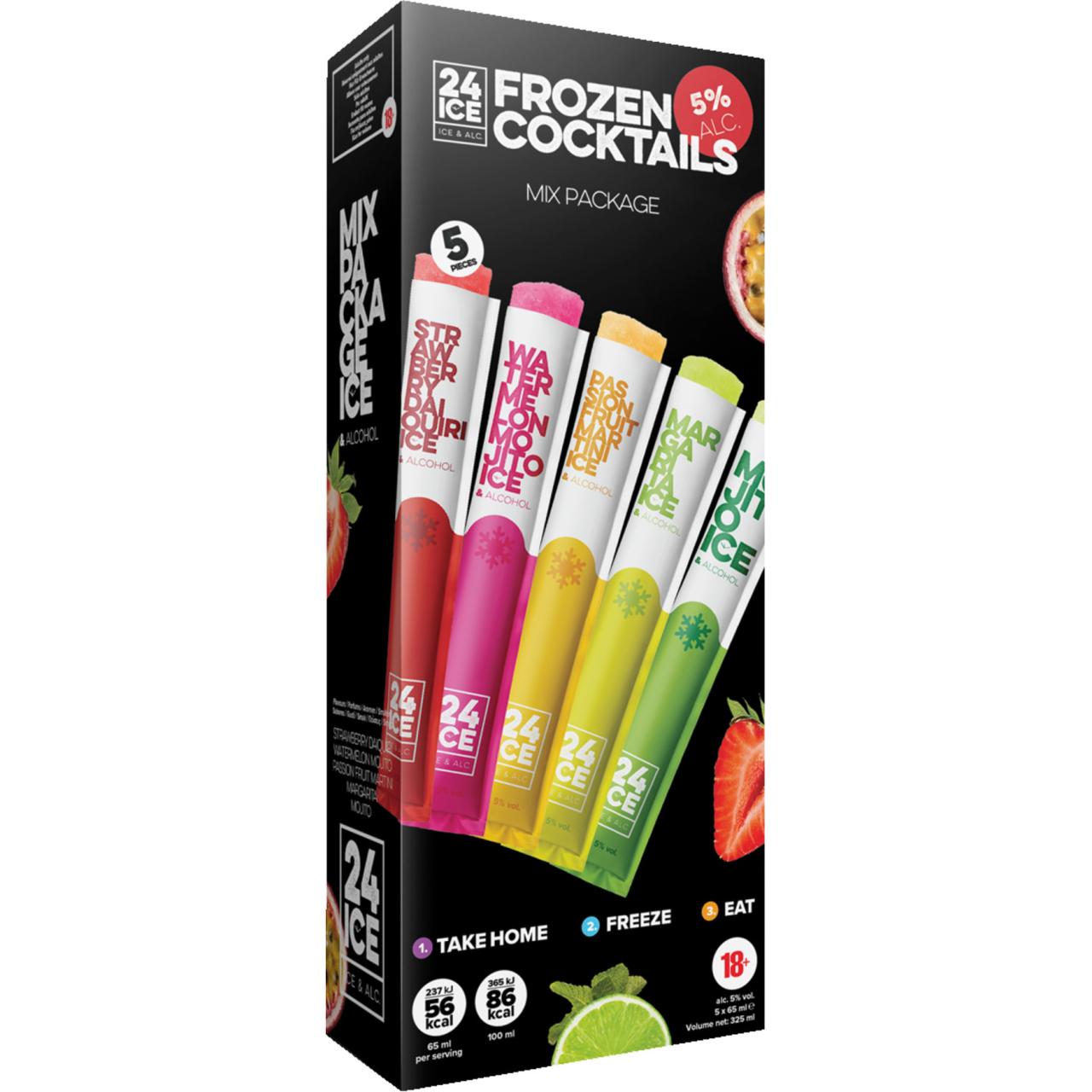 Frozen Coktails Mix 5-pack 5% 0,325l