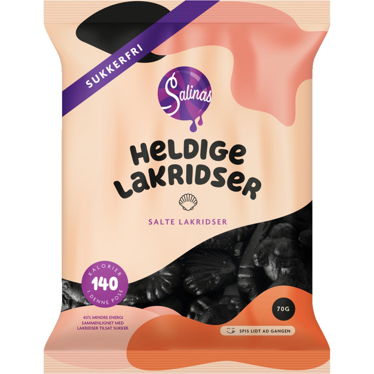 Salinas Heldige lakridser 70g