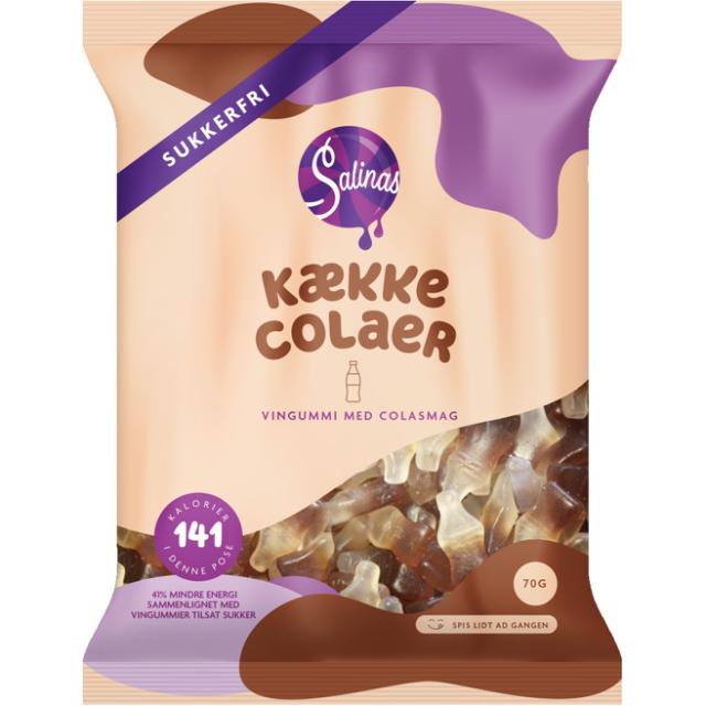 Salinas Kække Colaer 70g