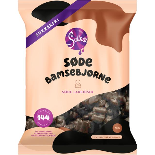 Salinas Søde Bamsebjørne 70g