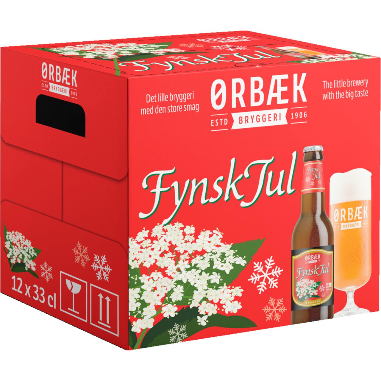 Ørbæk Fynsk Jul 4,9% 12x0,33l BIO Flasche