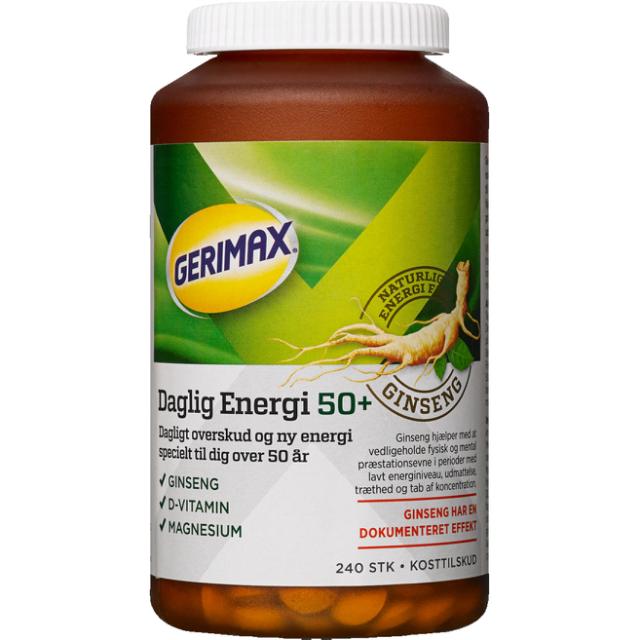 Gerimax Everyday Energy 50+ 240 stk