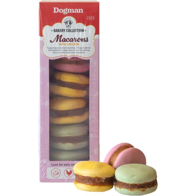 Dogman Kylling/Huhn Macarons 6 stk. 135g