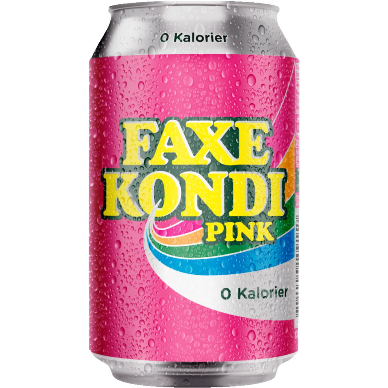 Faxe Kondi Pink 0 kal. 24x0,33l Dose