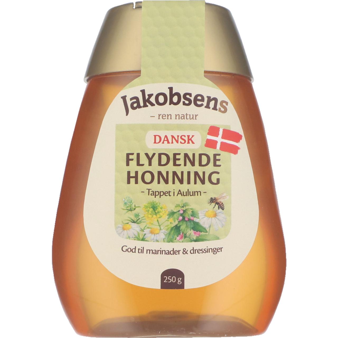 Jakobsens Dansk Flydende Honning 250g