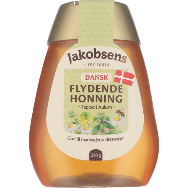 Jakobsens Dansk Flydende Honning 250g