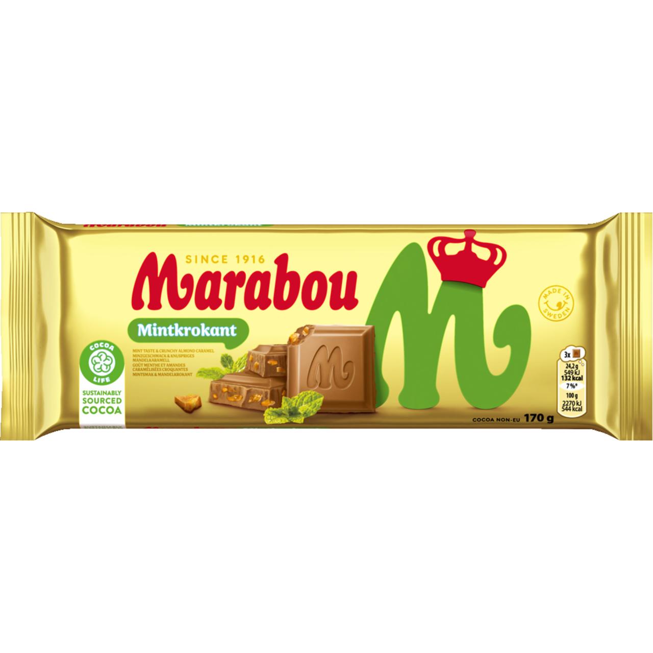 Marabou Mint Krokant 170g