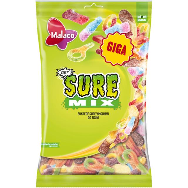 Malaco Det Sure Mix 750g