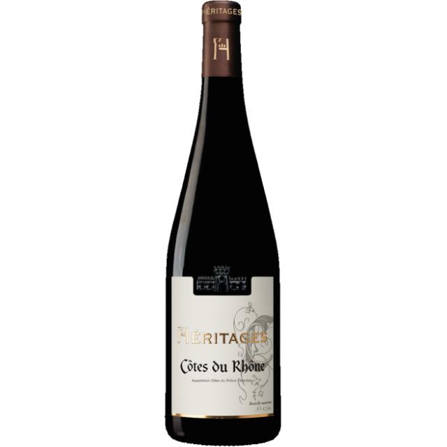 Heritages Cotes du Rhone Rouge 15% 0,75l