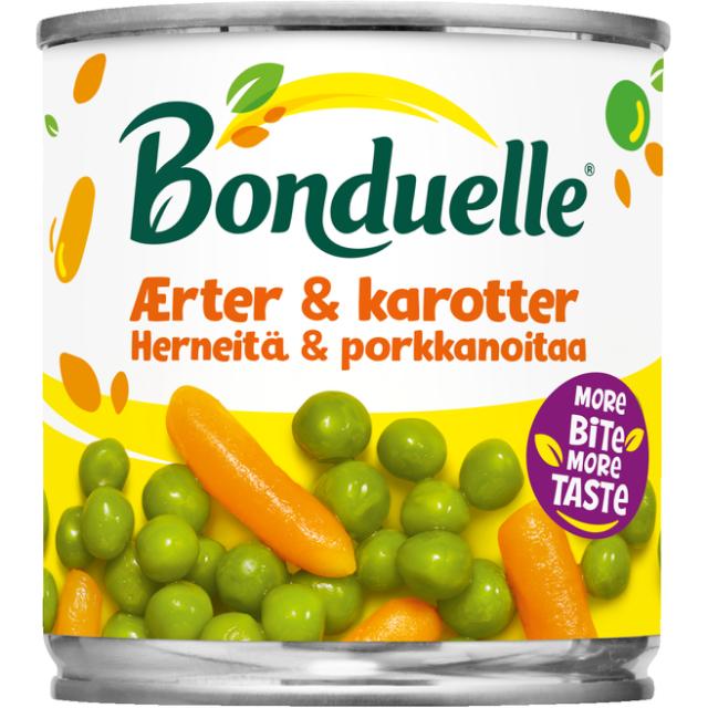 Bonduelle Ærter & Karotter 400g