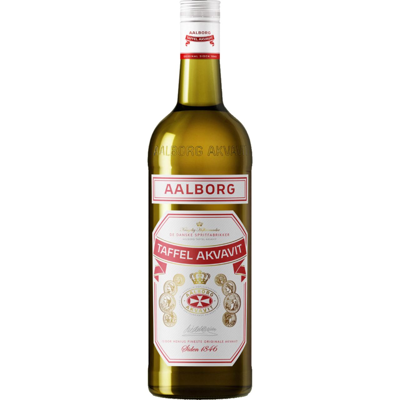 Aalborg Taffel Akvavit 41% 1l