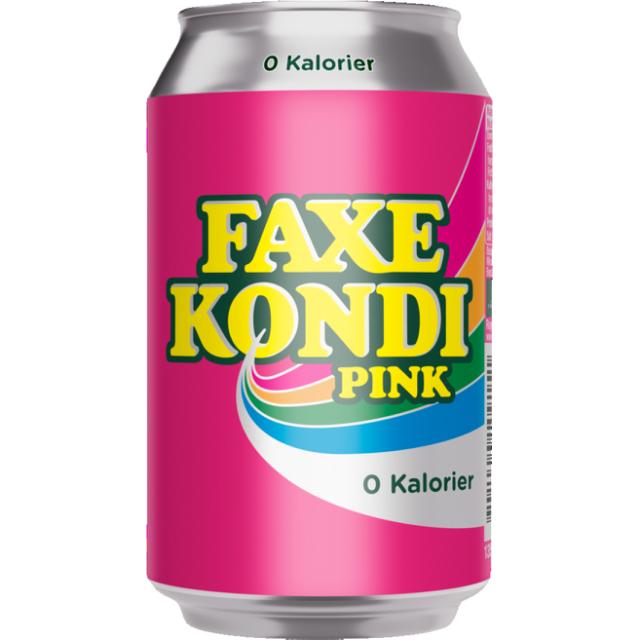 Faxe Kondi Pink 0 kalorier 18x0,33l Dose