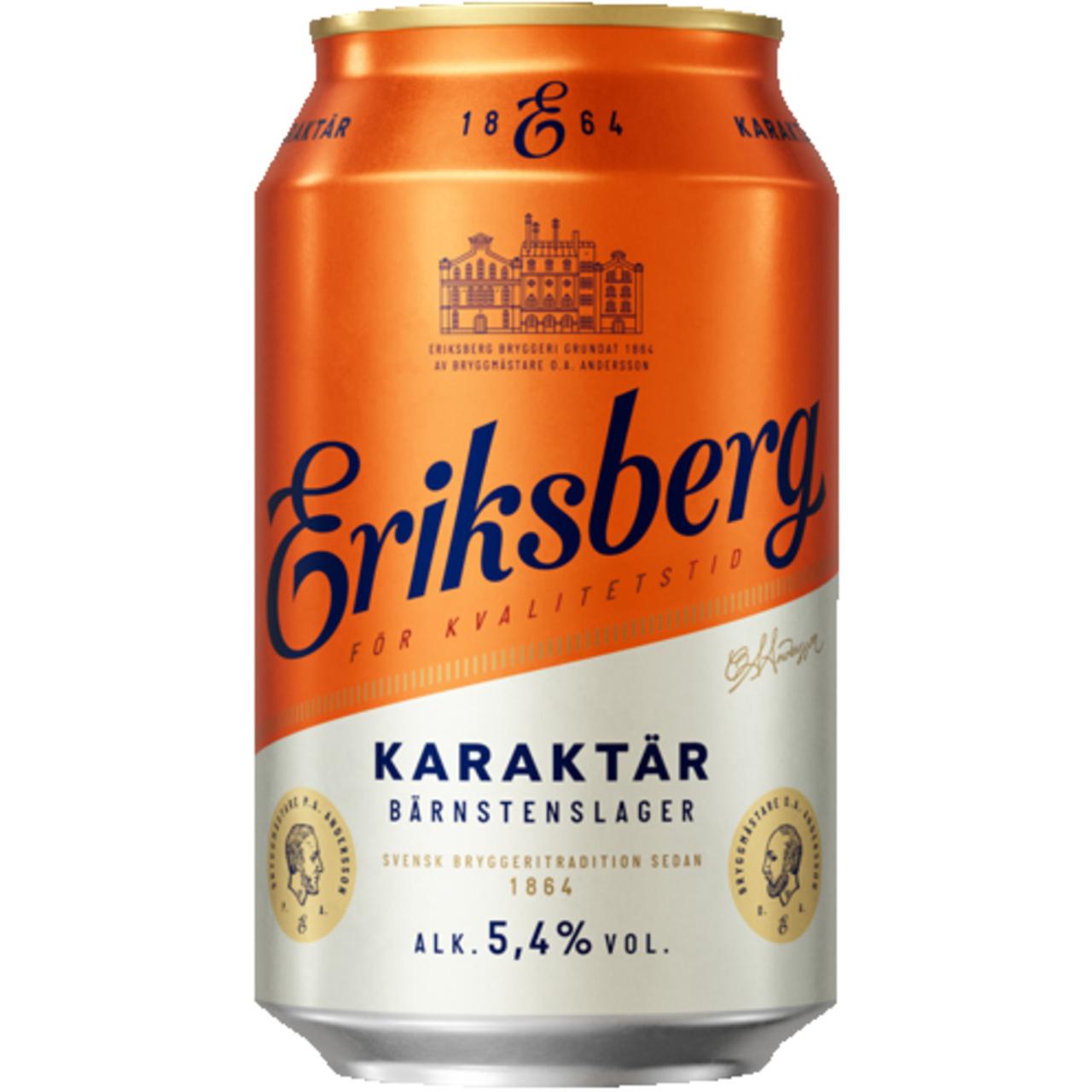 Eriksberg Karaktär 5,4% 24x0,33l Dose