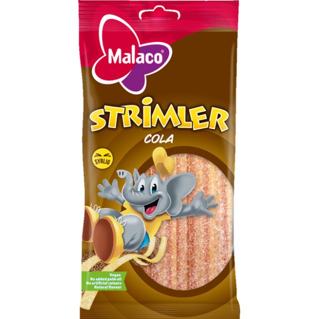 Malaco Strimler Cola 80g