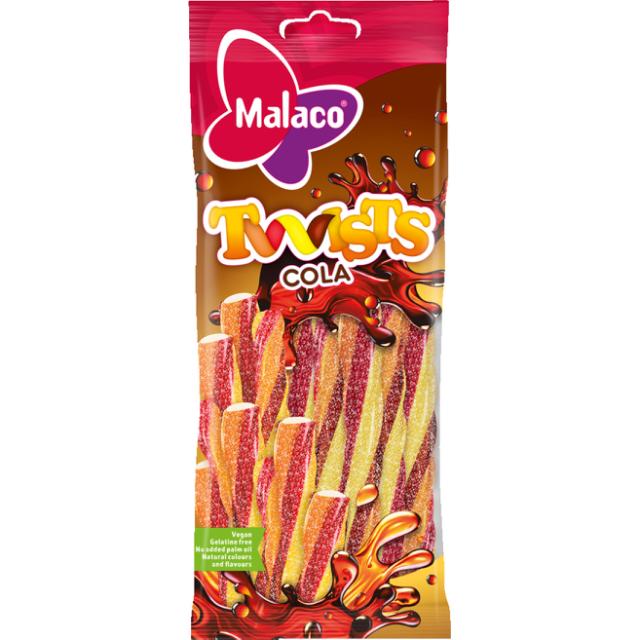 Malaco Twists Cola 100g