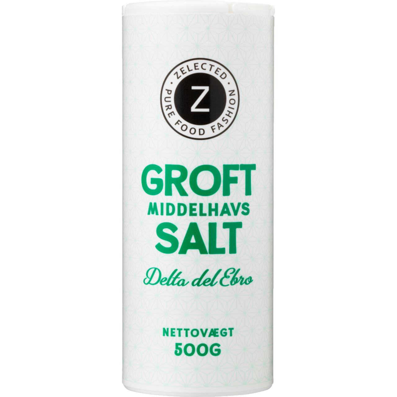Zelected Grobes Mittelmeersalz 500g