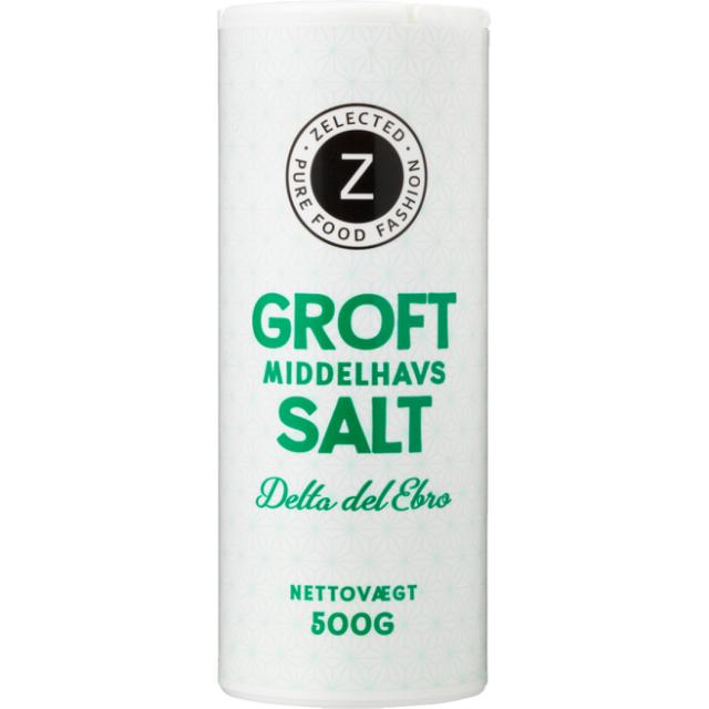 Zelected Grobes Mittelmeersalz 500g