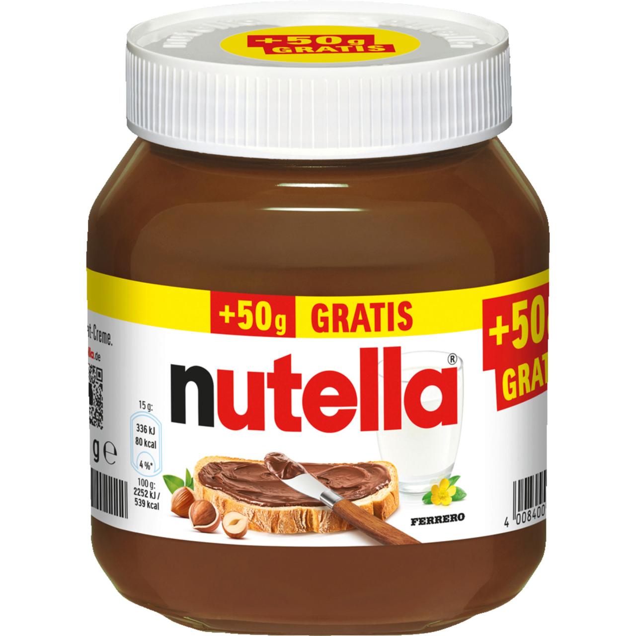 Nutella 450g + 50g Display