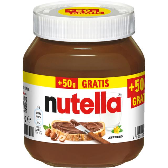 Nutella 450g + 50g Display