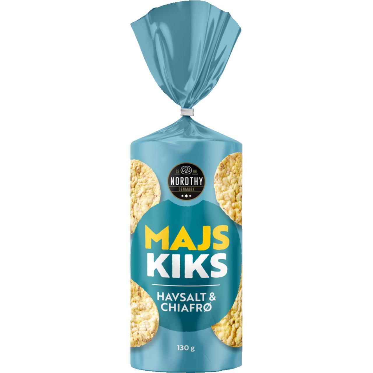 Nordthy Majskiks Havsalt & Chiafrø 130g