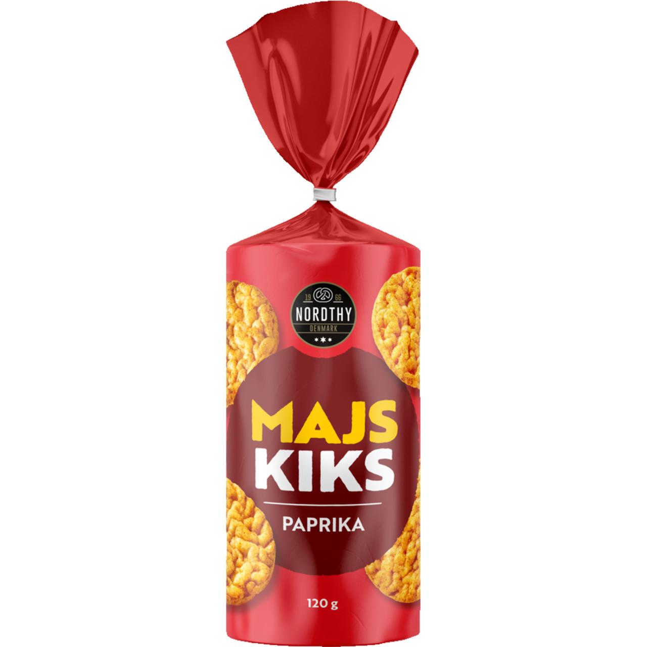 Nordthy Majskiks Paprika 120g