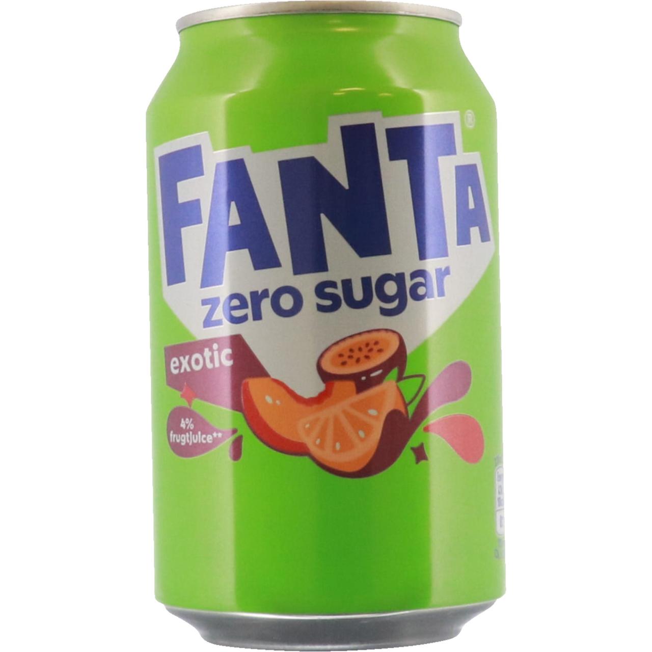 Fanta Exotic Zero 24x0,33l Ds