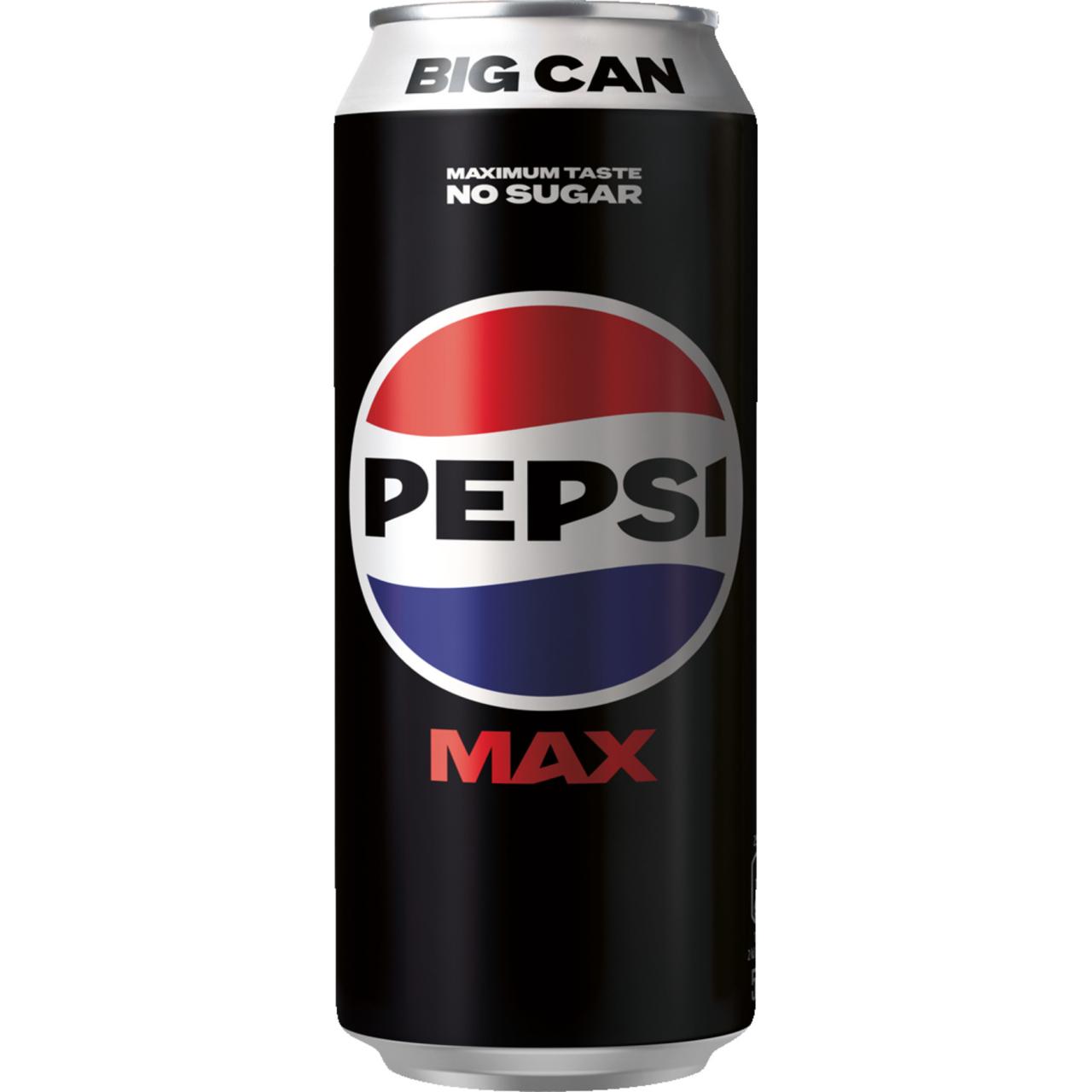 Pepsi Max Big Can 20x0,5l Ds