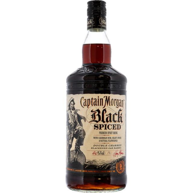 Captain Morgan Black Spiced 40% 1l