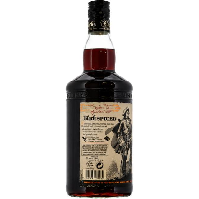 Captain Morgan Black Spiced 40% 1l