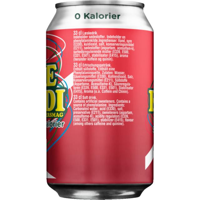 * Faxe Kondi Jordbær 0 kalorier 18x0,33l Dose