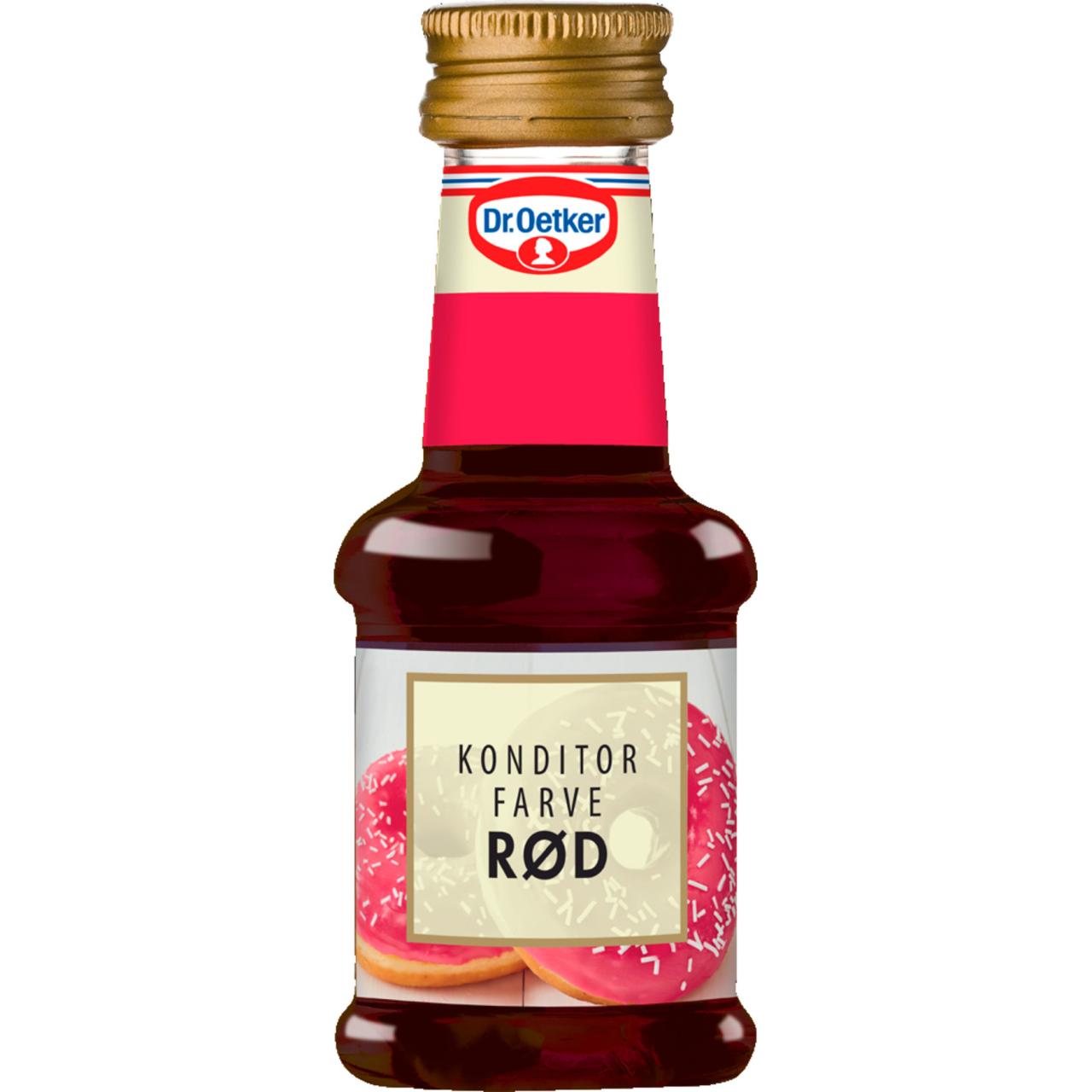 Dr. Oetker Konditorfarve Rød 38ml