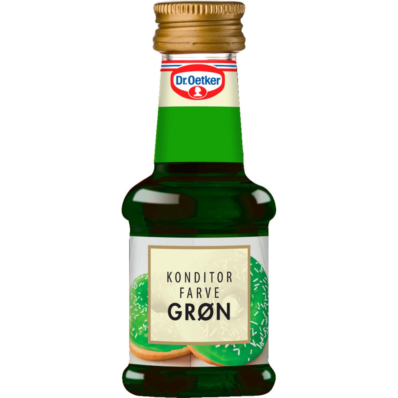 Dr. Oetker Konditorfarve Grøn 38ml