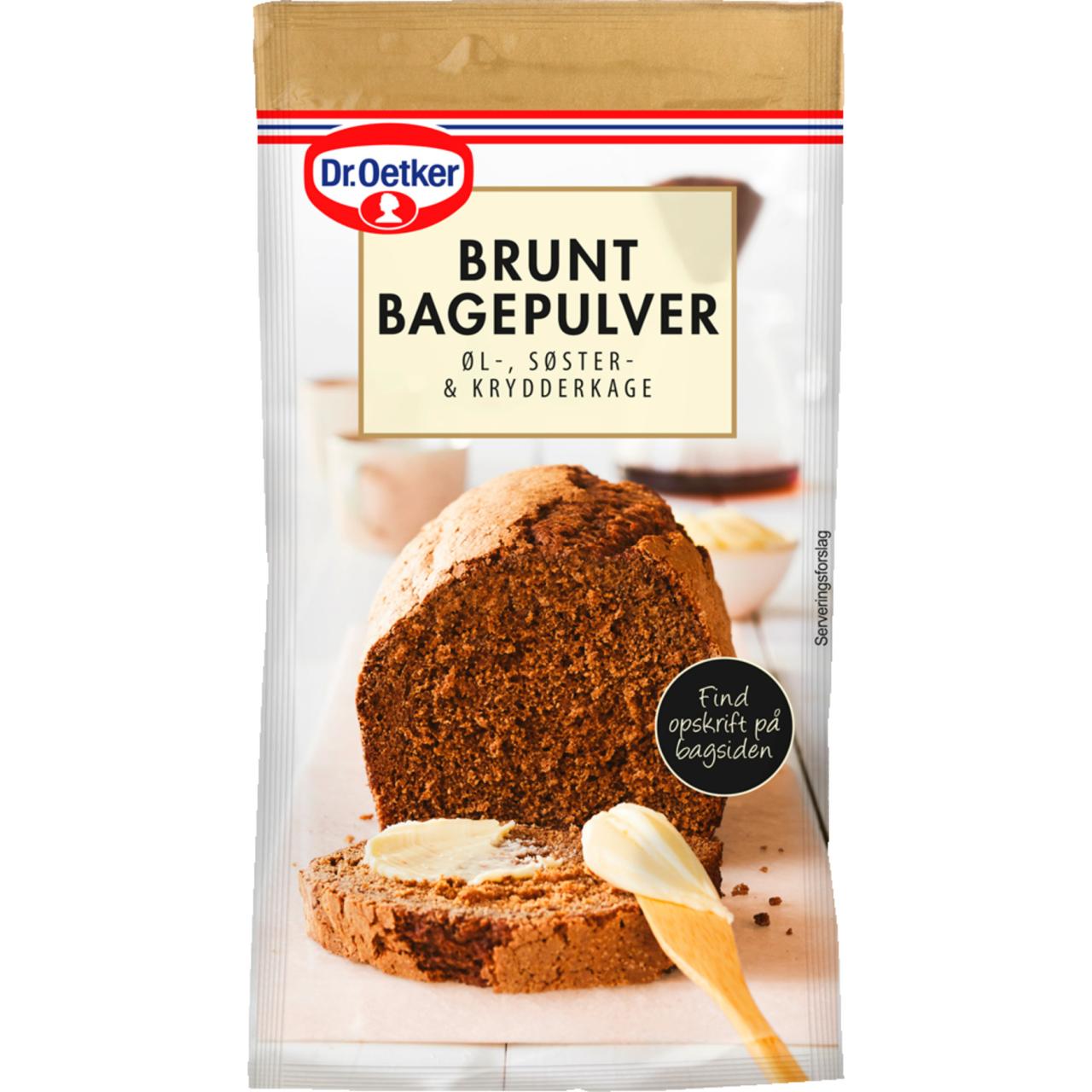 Dr. Oetker Brunt Bagepulver 16g