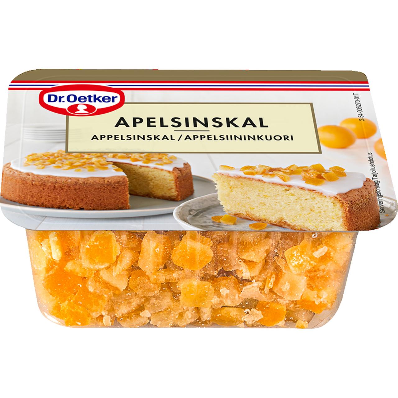Dr. Oetker Appelsinskal 100g