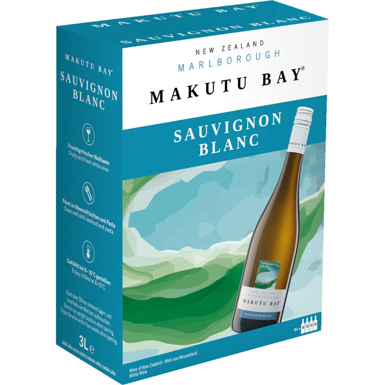 Makutu Bay Sauvignon Blanc 12% 3l BIB
