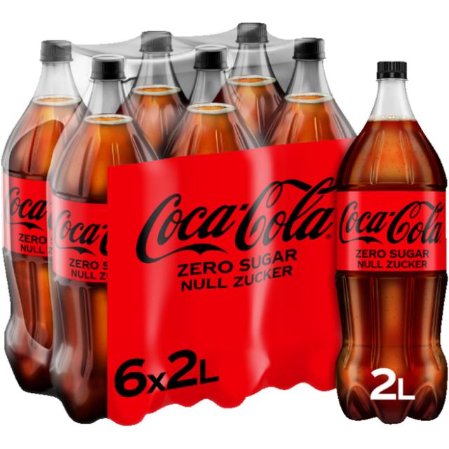 Coca Cola Zero 6 x 2l PET