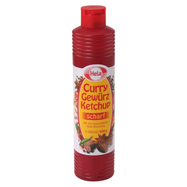 HELA Curryketchup scharf 800ml