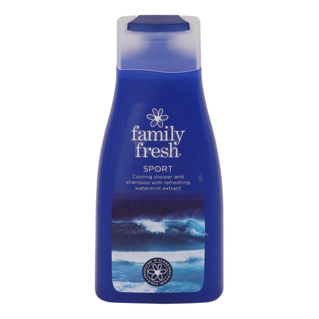 Family Fresh Duschgel Haut und Haar Sport 500 ml