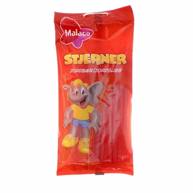 Malaco STJERNER Erdbeer 92g