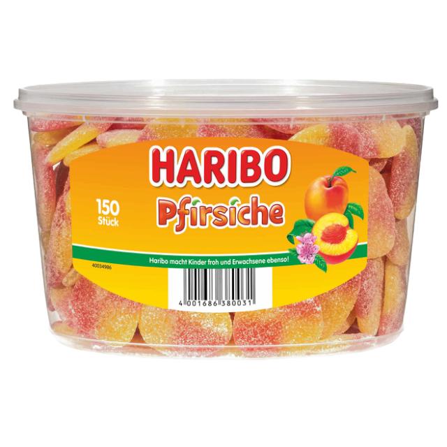 Haribo Pfirsiche 150 St 1350g