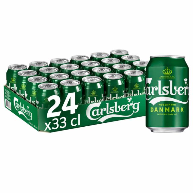Carlsberg Pilsner 4,6% 24/0,33l