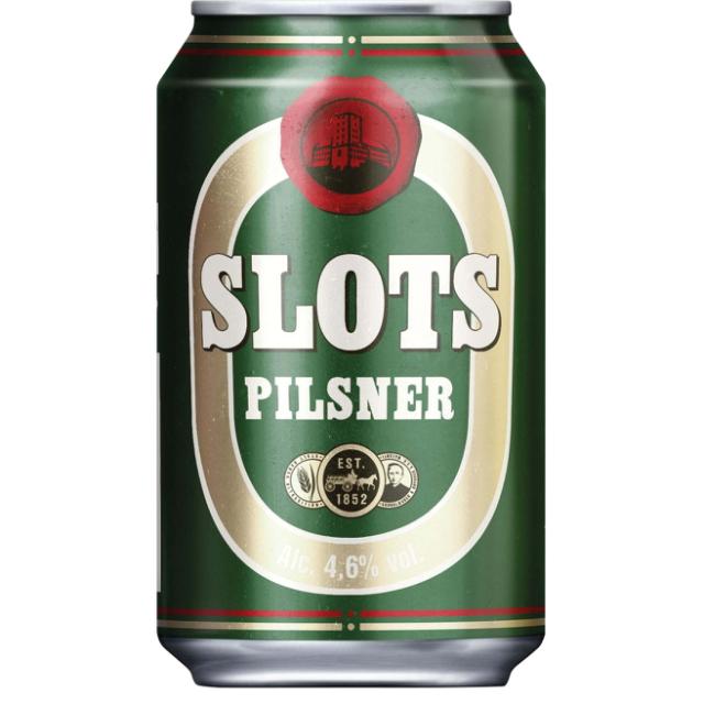 Slots Pilsner 4,6% 24x0,33l Dose