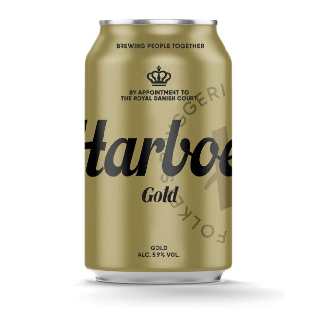 * Harboe Gold 5,9% 24x0,33l Dose