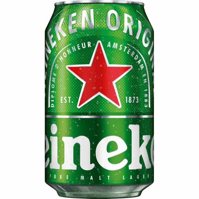 Heineken 5% 24x0,33l Dose