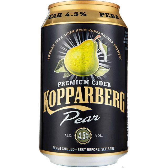 Kopparberg Cider Pære 4,5% 24x0,33l