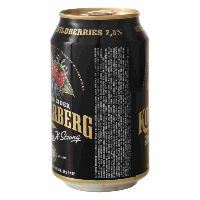 Kopparberg Cider Wildberry 7,5% 24x0,33l